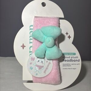 2/$20 🌥️DearCloud Soft Cloud Light Plushy Headband (Pink & Aqua)